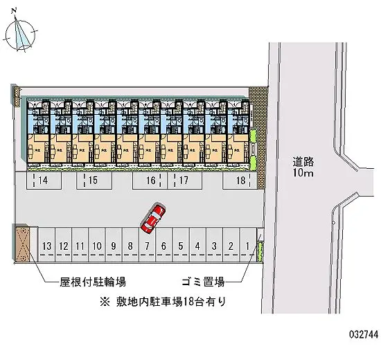 ★手数料０円★都城市広原町　月極駐車場（LP）